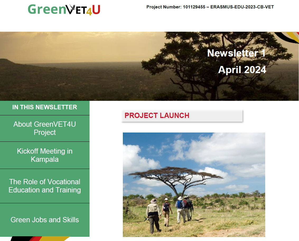 GreenVET4U Newsletter | April 2024